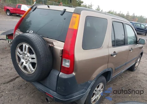 2002 Honda Cr-V Ex из США, поврежденный, VIN JHLRD78832C008645